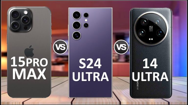 Unveiling the Champion: Xiaomi 14 Ultra vs Samsung Galaxy S24 Ultra vs iPhone 15 Pro Max